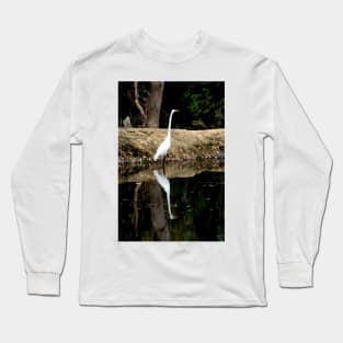 Great Egret Long Sleeve T-Shirt